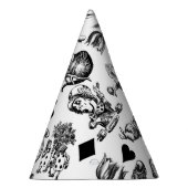 Alice White Rabbit Wonderland Classic Partyhütchen (Rechts)