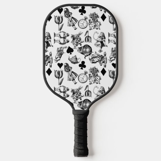 Alice White Rabbit Wonderland Classic Pickleball Schläger (Vorderseite)