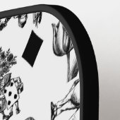 Alice White Rabbit Wonderland Classic Pickleball Schläger (Linke Seite)