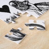 Alice White Rabbit Wonderland Classic Puzzle (Seite)