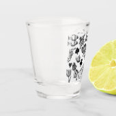 Alice White Rabbit Wonderland Classic Schnapsglas (Links)