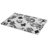 Alice White Rabbit Wonderland Classic Schneidebrett (Ecke)