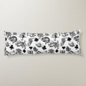 Alice White Rabbit Wonderland Classic Seitenschläferkissen (Rückseite)