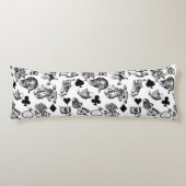 Alice White Rabbit Wonderland Classic Seitenschläferkissen (Vorderseite)