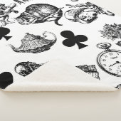 Alice White Rabbit Wonderland Classic Sherpadecke (3/4)