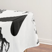 Alice White Rabbit Wonderland Classic Tischdecke (Beispiel)