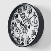 Alice White Rabbit Wonderland Classic Uhr (Winkel)