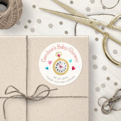 Alice Wonderland Birthday Dusche Runder Aufkleber