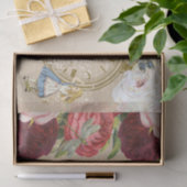 Alice Wonderland Rose Cards Cream Tissue Paper Seidenpapier (Geschenk)