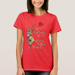 Alice, wütendes Hutmacher &Rabbit Vintages T-Shirt