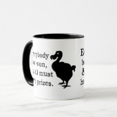 AliceDodo jeder hat gewonnen Tasse (Vorderseite Links)