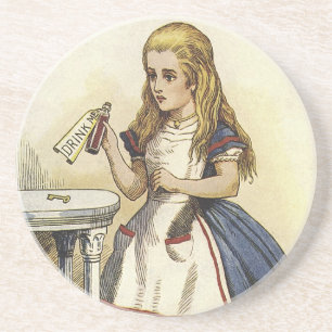 Alicein Märchenland trinken mich Untersetzer
