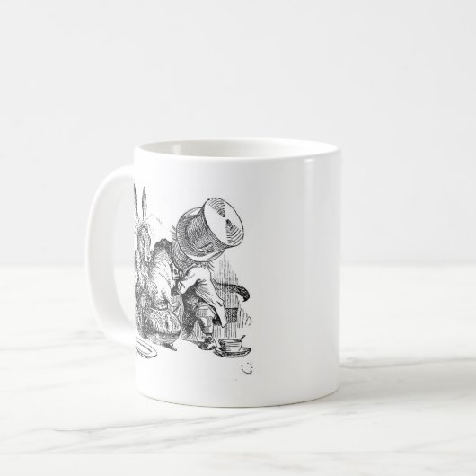 Alices Abenteuer im Märchenland Kaffeetasse (Vorderseite Links)