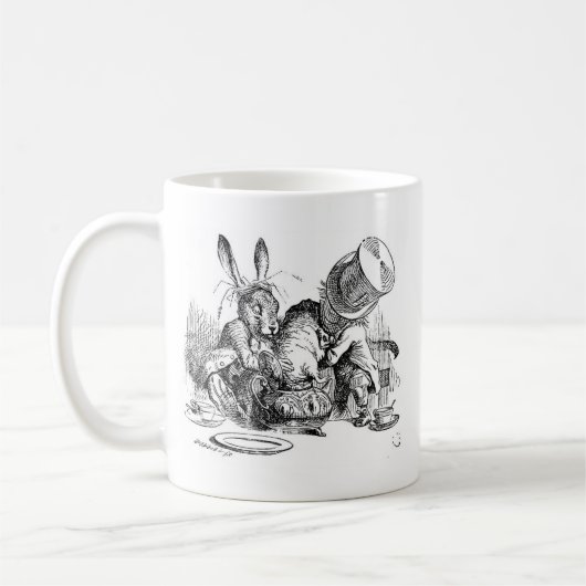 Alices Abenteuer im Märchenland Kaffeetasse (Links)