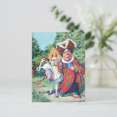 Alices Abenteuer im Märchenland Postkarte (Stehend Vorderseite)