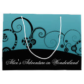 Alice's Adventure in Wonderland Große Geschenktüte (Rückseite)