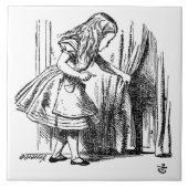 Alice's Adventures in Wonderland Fliese (Vorderseite)