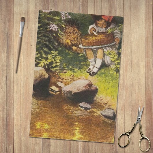 Alice's Adventures in Wonderland Great Dish Seidenpapier