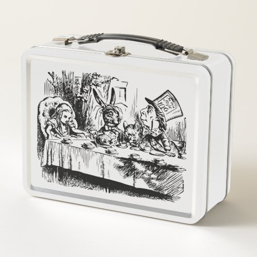 Alice's Adventures in Wonderland Metall Brotdose (Vorderseite)