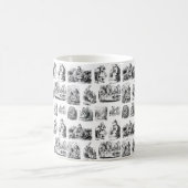 Alice's Adventures in Wonderland Pattern Kaffeetasse (Mittel)