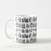 Alice's Adventures in Wonderland Pattern Kaffeetasse (Links)