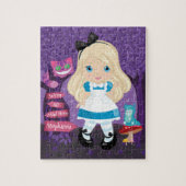 Alice's Adventures in Wonderland Personalisierte J Puzzle (Vertikal)