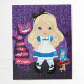 Alice's Adventures in Wonderland Personalisierte J Puzzle