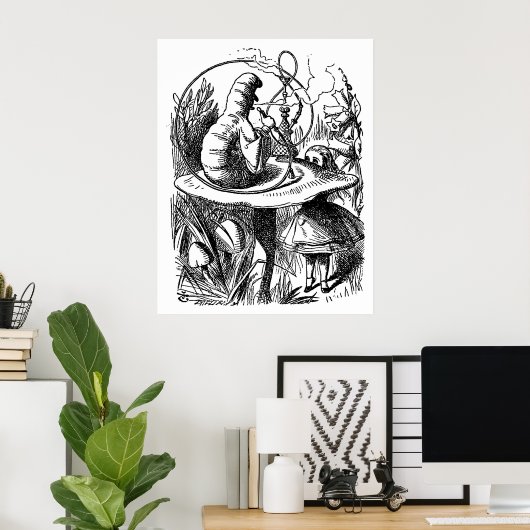 Alice's Adventures in Wonderland Poster (Heimbüro)