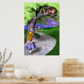 Alice's Adventures in Wonderland Poster (Küche)