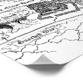 Alice's Adventures in Wonderland Poster (Ecke)