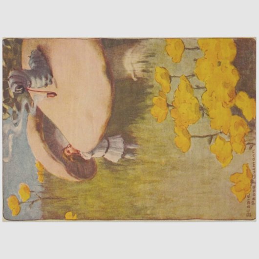 Alice's Adventures in Wonderland Raupe Seidenpapier (Vorderseite)