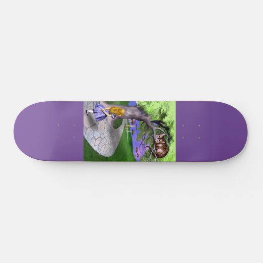 Alice's Adventures in Wonderland Skateboard (Horizontal)