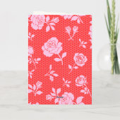 Alice's Adventures in Wonderland Valentine's Card Karte (Rückseite)