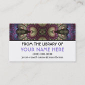 Alices Asters II Media Cards Visitenkarte (Vorderseite)