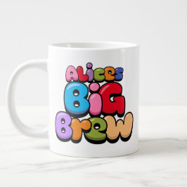 Alices Big Brew Riesenkaffee-Tasse Jumbo-Tasse