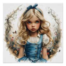 Alice's Dreamy Delight: Wunderland Whimsy Poster
