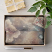 Alices Launenhaftes Schloss In Den Wolken Decoupag Seidenpapier (Geschenk)