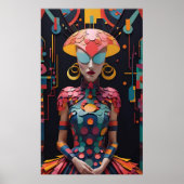 Alice's New Afternoon Tea Party - Ken Gage Art Poster (Vorne)