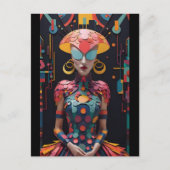 Alice's New Afternoon Tea Party - Ken Gage Art Postkarte (Vorderseite)