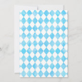 Alice's Onederland, Girls erste Geburtstagsparty Einladung (Rückseite)