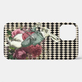Alice's Rabbit Harlequin Pattern Case-Mate iPhone Hülle (Rückseite (Horizontal))