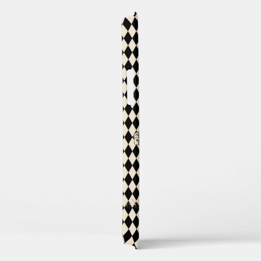 Alice's Rabbit Harlequin Pattern Case-Mate iPhone Hülle (Rückseite / Rechts)