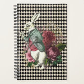 Alice's Rabbit Harlequin Pattern Planer (Vorderseite)