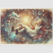 Alice's Rabbit Hole Fantasy Decoupage Seidenpapier (Vorderseite)