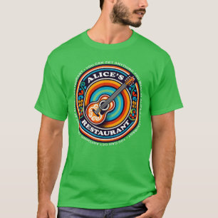 Alices Restaurant Folk Music Vintage lustige Famil T-Shirt