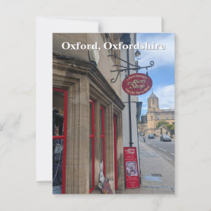 Alice's Shop - The Old Sheep Shop, Oxford Postkarte