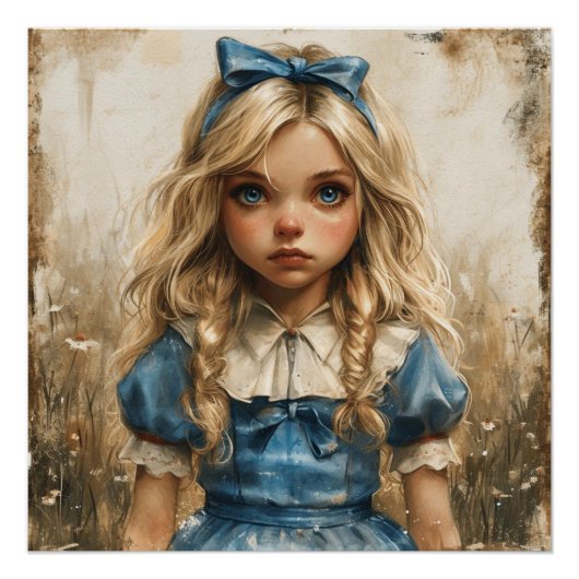 Alice's Whimsical Delight: Wunderland Whimsy Poster (Vorderseite)