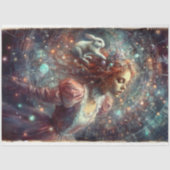 Alice's Whimsical Watercolor Fall Decoupage Seidenpapier (Vorderseite)