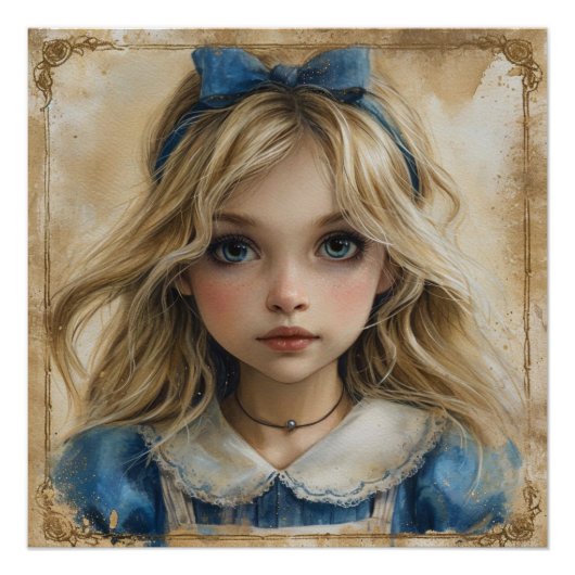 Alice's Whimsy Dreams: Wunderland Whimsy Poster (Vorderseite)