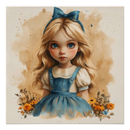 Alice's Whimsy Reverie: Wunderland Whimsy Poster